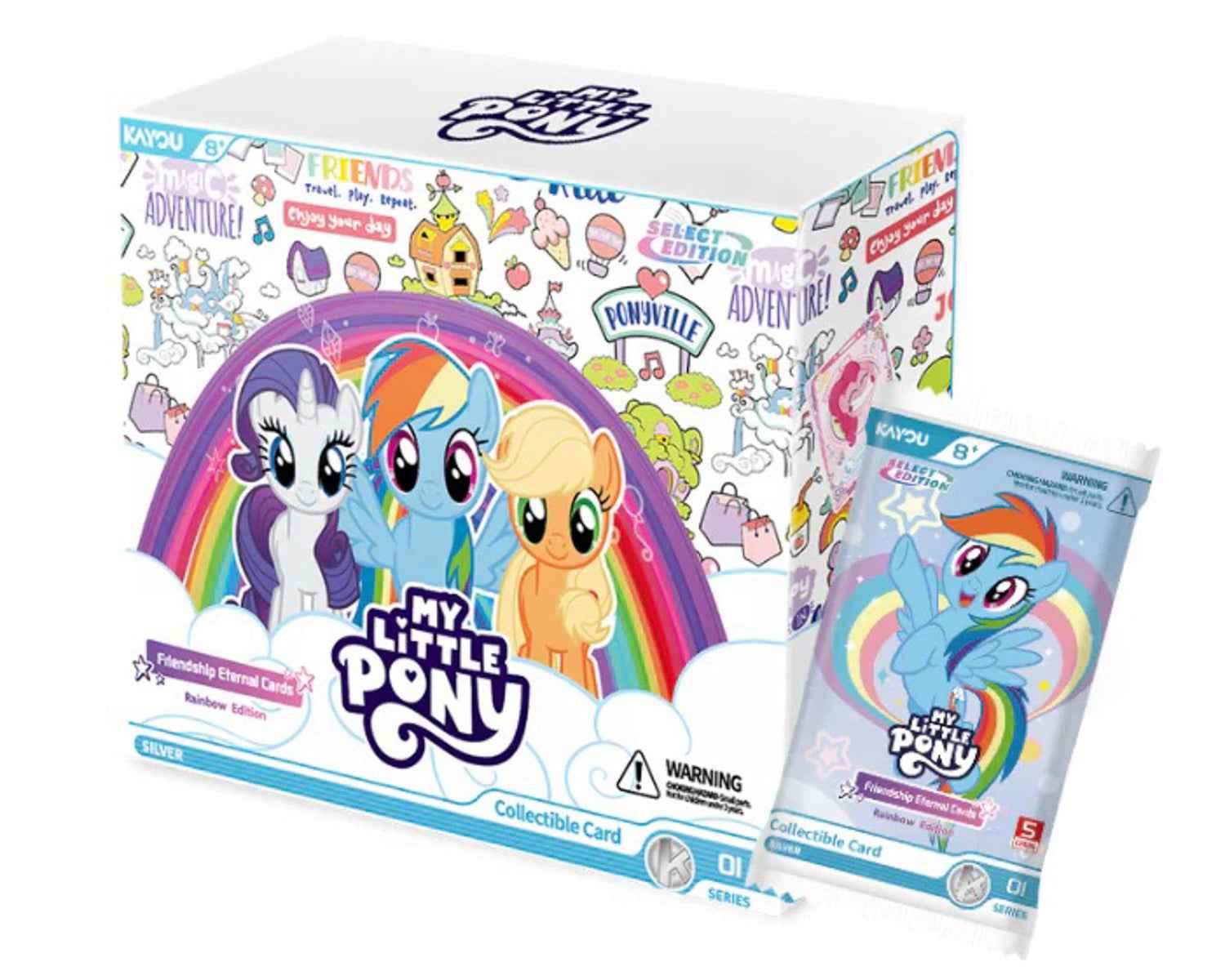 My Little Pony Friendship Eternal Rainbow Edition English Series 1 Display Booster Box With Limited Edition Promo - Collectable Cartel