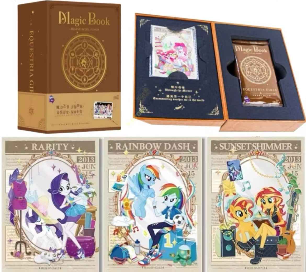 My Little Pony Equestria Girls Magic Book box set by Kayou, I Believe In Girl Power