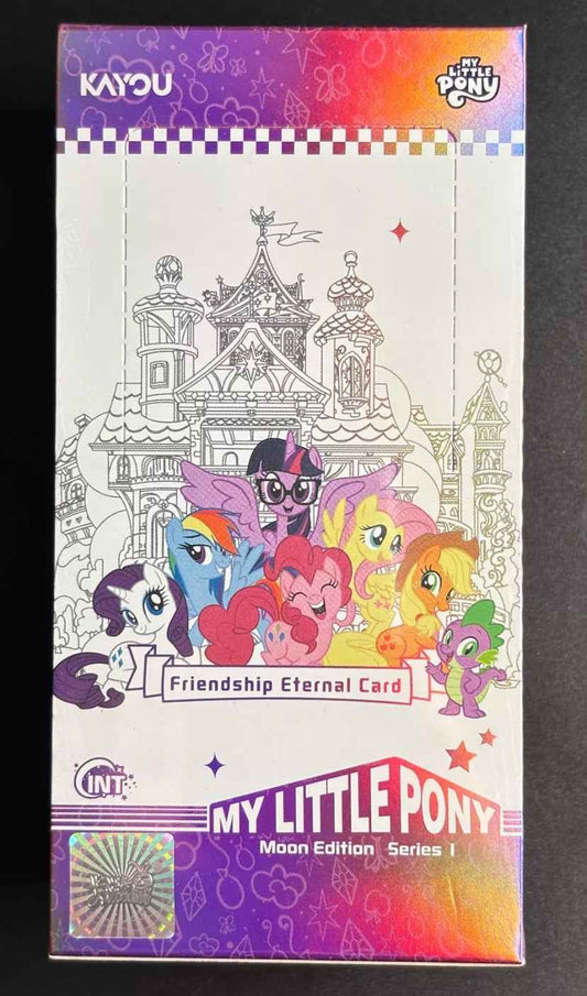 My Little Pony Moon Edition English Series 1 booster box - back
