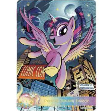 My Little Pony Princess Twilight Sparkle Comic Con Promo Card MLPE-PR-005 — Kayou trading card single