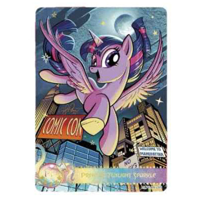 My Little Pony Princess Twilight Sparkle Comic Con Promo Card MLPE-PR-005 — Kayou trading card single
