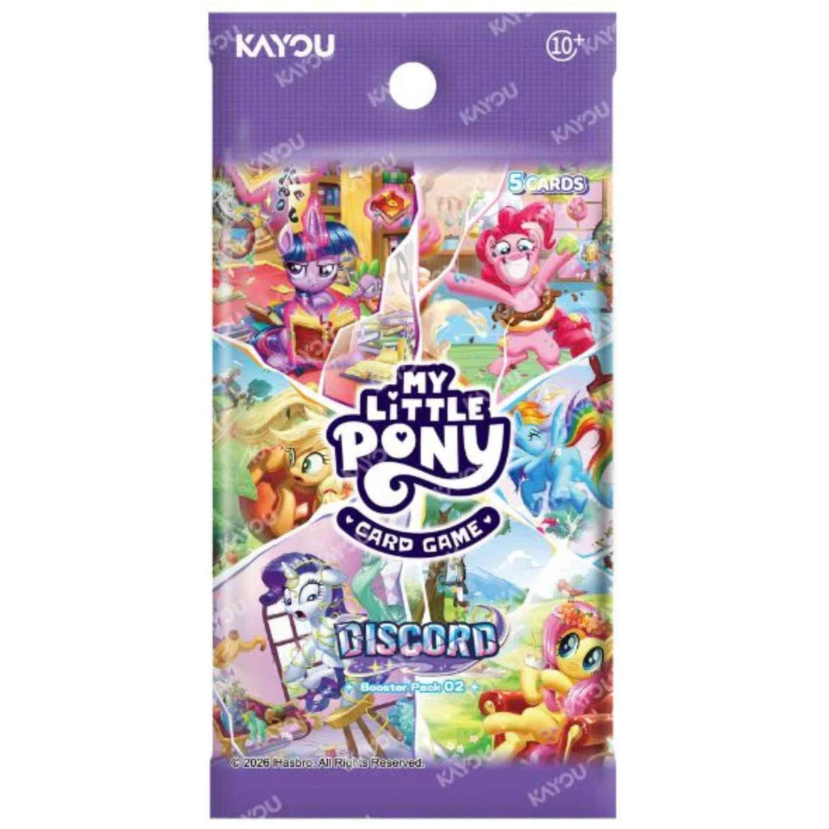My Little Pony TCG: Series 2 Discord Booster Pack — Kayou sealed booster pack