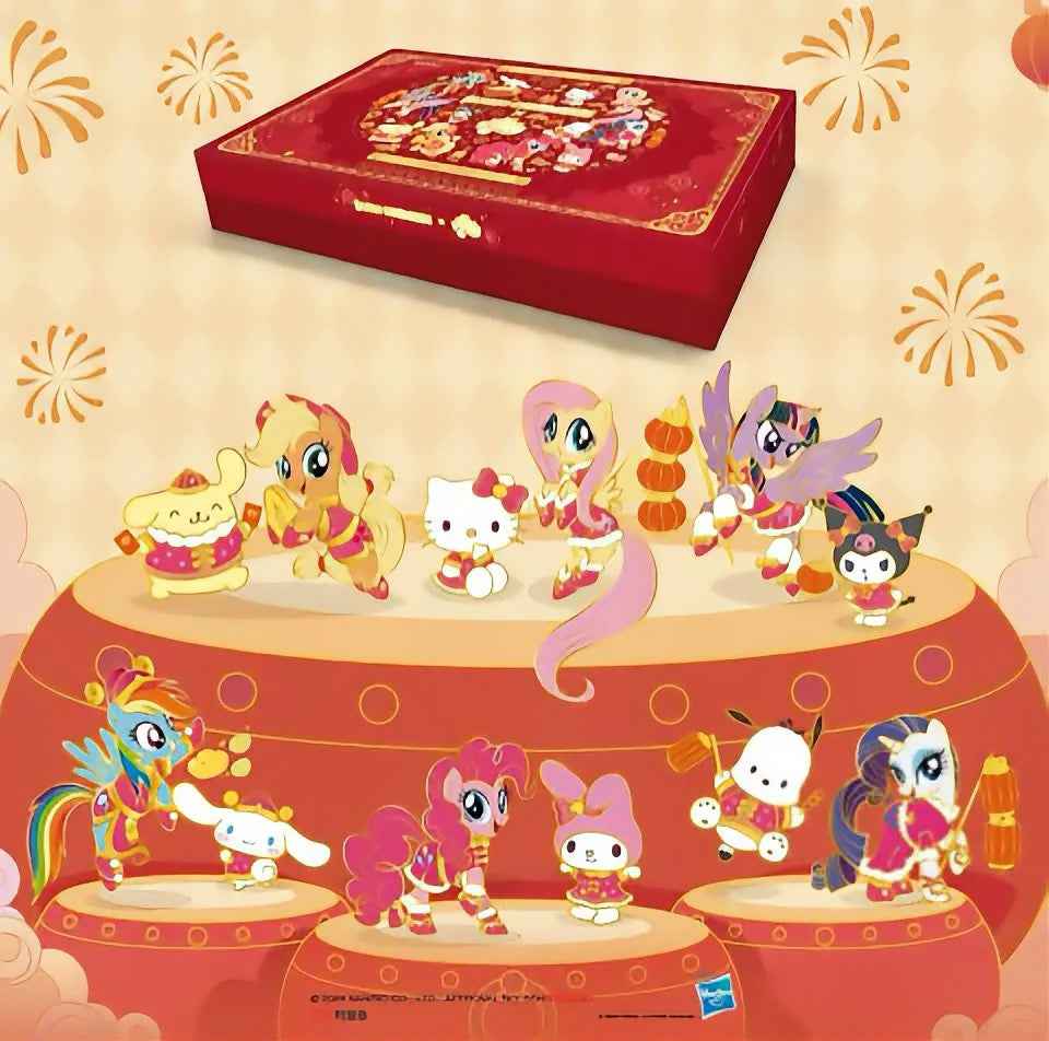My Little Pony × Sanrio Characters Good Fortune New Year Gift Box — Kayou sealed gift box, product photo 3 of 8