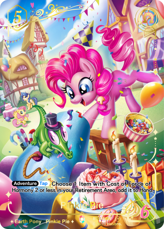 Pinkie Pie BP01-CR09 My Little Pony TCG Colorful Rare single card