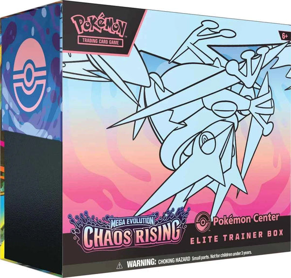 Pokémon TCG Mega Evolution Chaos Rising Elite Trainer Box – Pokémon Center Exclusive Edition