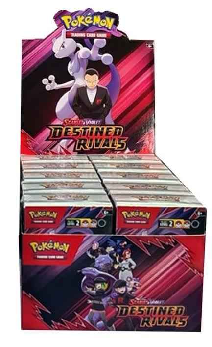 Scarlet & Violet Destined Rivals Build & Battle Box SEALED Display BOX - Collectable Cartel