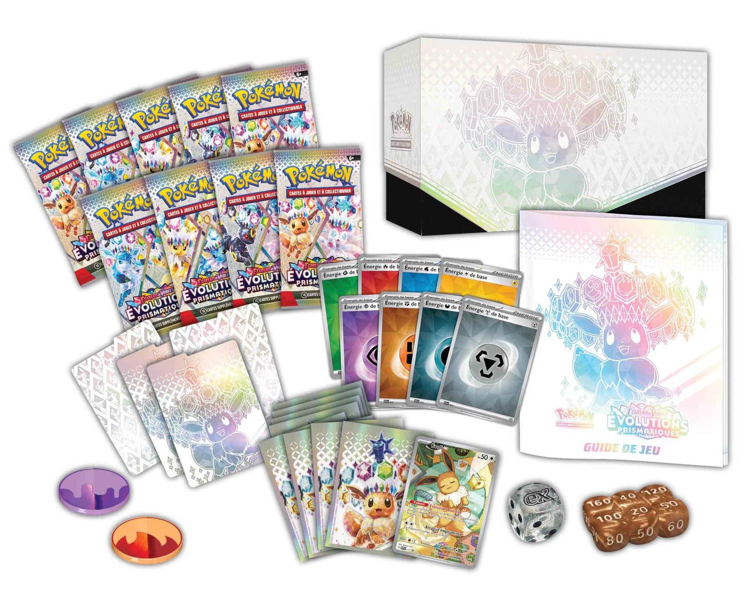 Scarlet & Violet Prismatic Evolutions Elite Trainer Box - Collectable Cartel