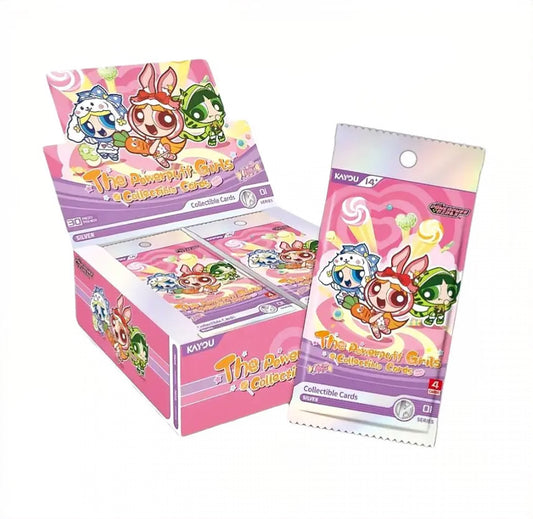 Kayou The Powerpuff Girls Candy Edition 1 booster box, English version, with Blossom, Bubbles and Buttercup