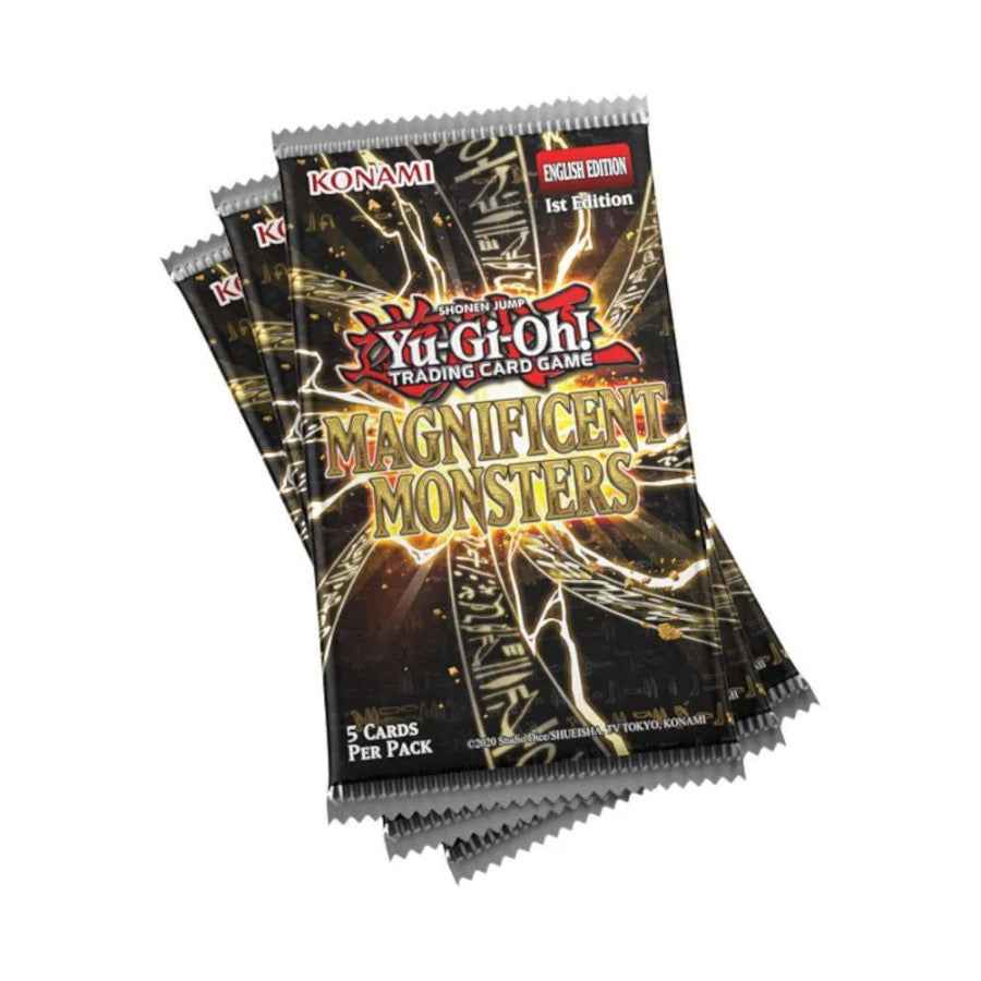 Yu-Gi-Oh! Magnificent Monsters Box Set 1st Edition: Reimagined Dark Magician, Stardust Dragon and Utopia
